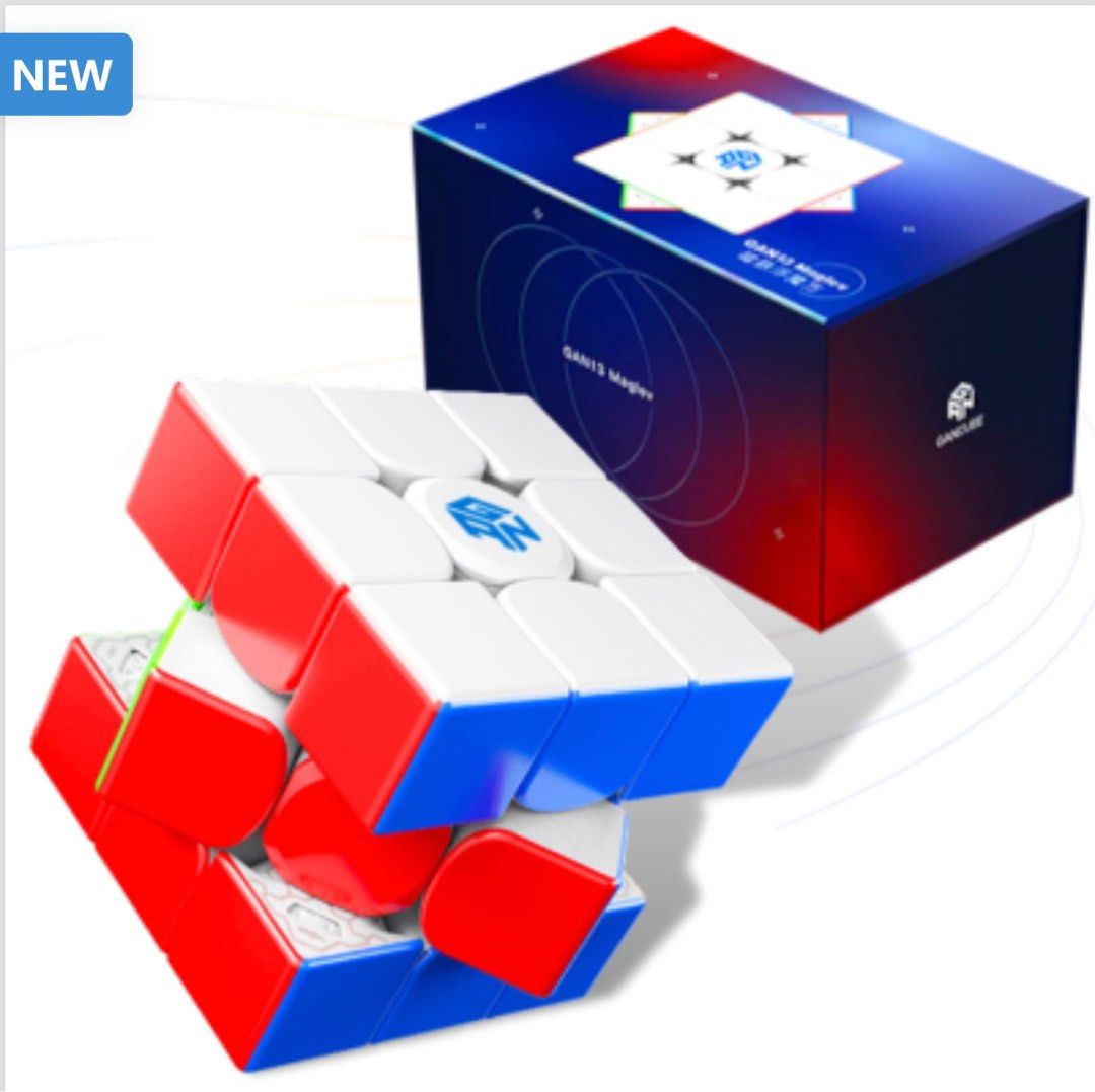 cubo mágico 3x3x3 gan 14 maglev uv magnético