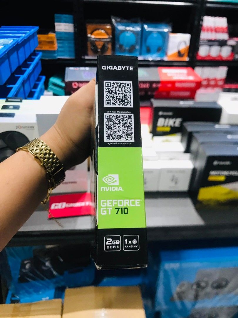 Gigabyte GT710 2GB DDR3 NVIDIA GEFORCE GPU (Category: Computer Parts) located in Makati City. Submitted by techubstoreandaccessories (Listing ID 1223189868, Image 3). Description: Gigabyte GT710 2GB DDR3 NVIDIA GEFORCE GPU Onhand ready to ship‼️‼️ ✅BRANDNEW ORIGINAL & SEALED ✅ACTUAL PICTURE POSTED ✅ACCEPT WALK IN/PICK UP CLIENT (Mon-Fri 8am-7pm)( Saturday10am-4pm) 📍Location: Evangelista St. Makati City ✅ACCEPT BULK ORDERS WITH DISCOUNT ✅MODE OF 