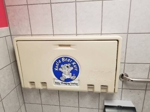 Koala bear kare changing station clearance