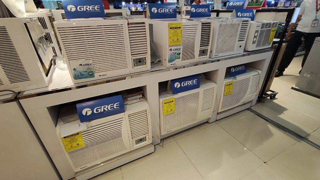 Gree Inverter R32 Window Type GREE WINDOW TYPE INVERTER AIRCON BRANDNEW SEALED SUMMER SALE, TV & Home ...
