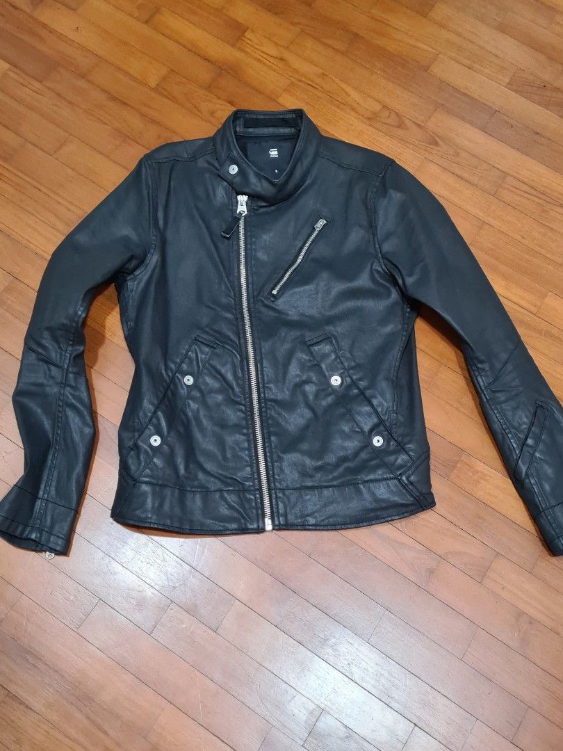 G star discount black denim jacket