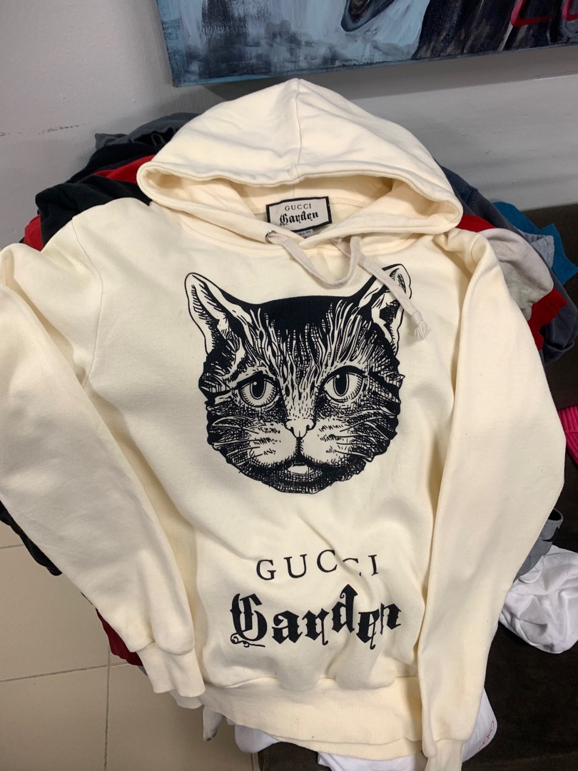 Gucci mystic cat hoodie top