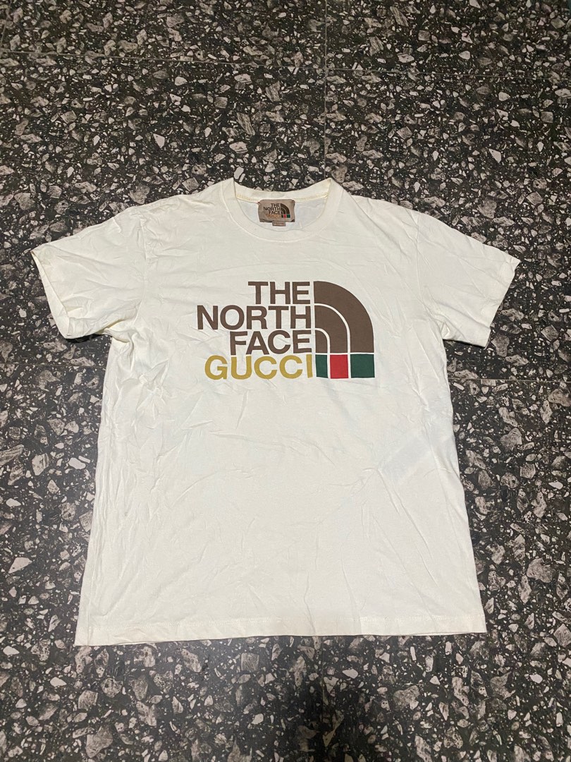 Gucci x tnf, Men's Fashion, Tops & Sets, Tshirts & Polo Shirts on Carousell