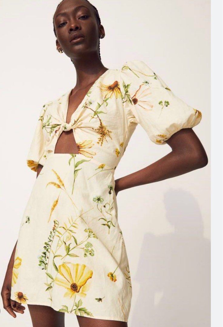 H and hotsell m floral dress