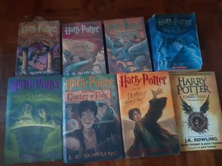 Harry Potter 7 books and Cursed Child 2nd Hand (FULL)