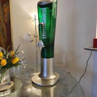 HEINEKEN Beer Tower Dispenser 3L Two Lighter Beer Bottle Opener | Heineken Beer 1 Bottle | Tiger Lager Beer 1 Can 490ml | Somersby Pear Cider