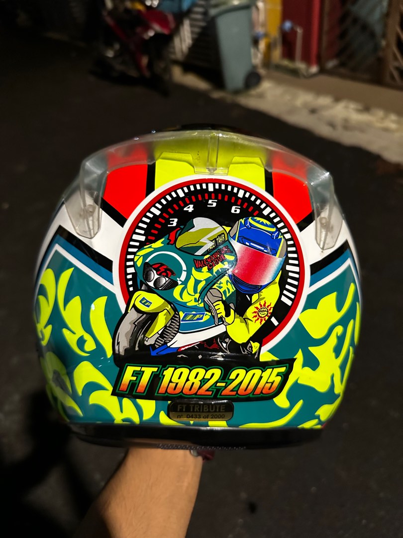 HELMET KYT FTGARAGE ARWAH FAUZI TAHIR 1ST MODEL. 2000 UNIT, Hobbies