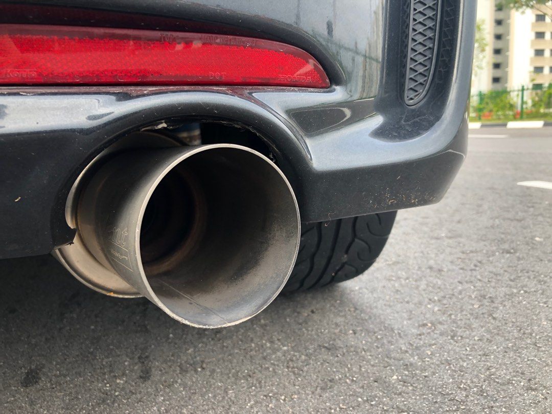 HKS Exhaust for Honda Fit GE6, Car Accessories, Accessories on Carousell