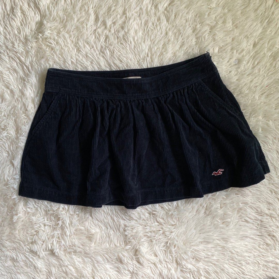 Hollister Corduroy Mini Skirt Women s Fashion Bottoms Skirts on Carousell