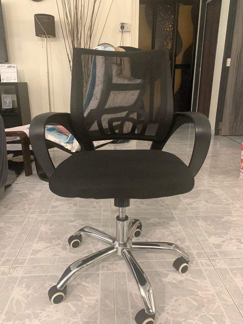 Home computer table chair, Furniture & Home Living, Furniture, Chairs