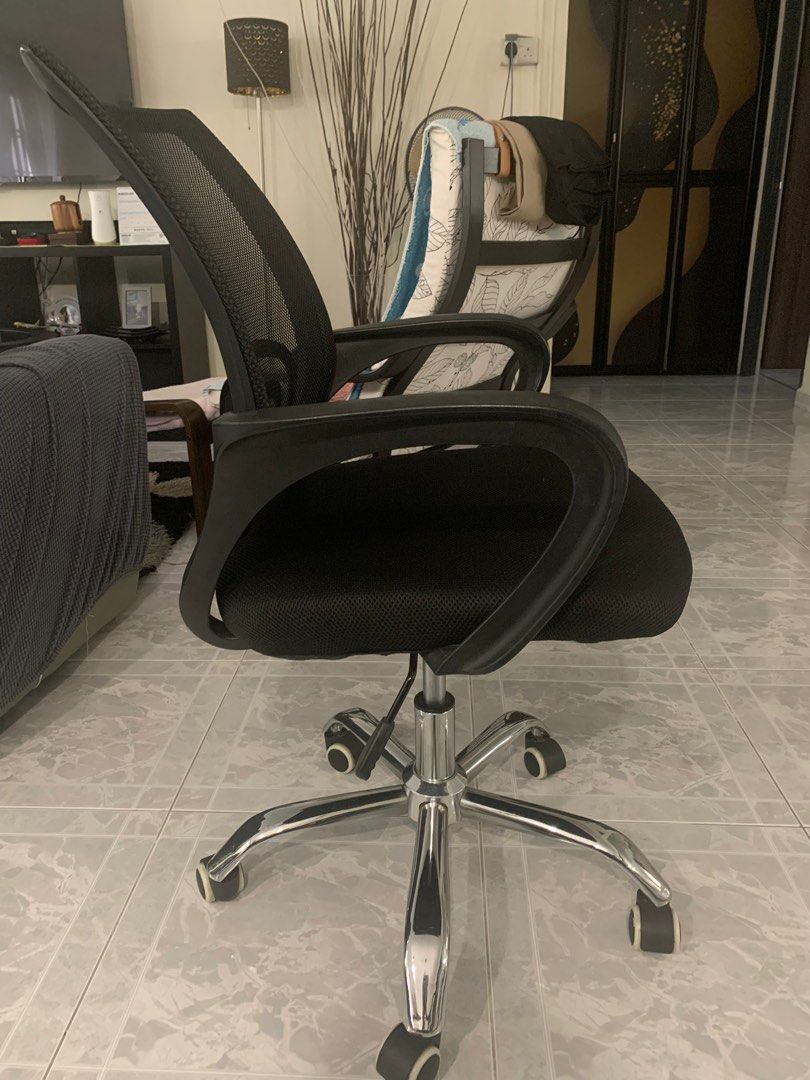 Home computer table chair, Furniture & Home Living, Furniture, Chairs