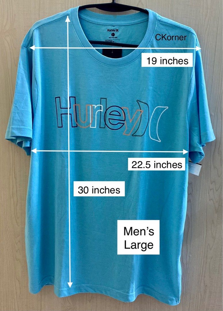 Hurley Men’s Tshirt (Category: Tshirts & Polo Shirts ) located in Lipa City. Submitted by _flor_ (Listing ID 1223181028, Image 2). Description: Hurley Men’s Tshirt Onhand, ready to ship 100% Authentic from US Available sizes posted Php 1,350 plus sf Location: Lipa City Courier: LbC **Item’s color may slightly vary due to lighting sources and/or your screen settings PM to order.