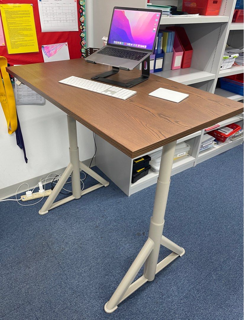 Ikea Idasen Standing Desk, Furniture & Home Living, Furniture, Tables