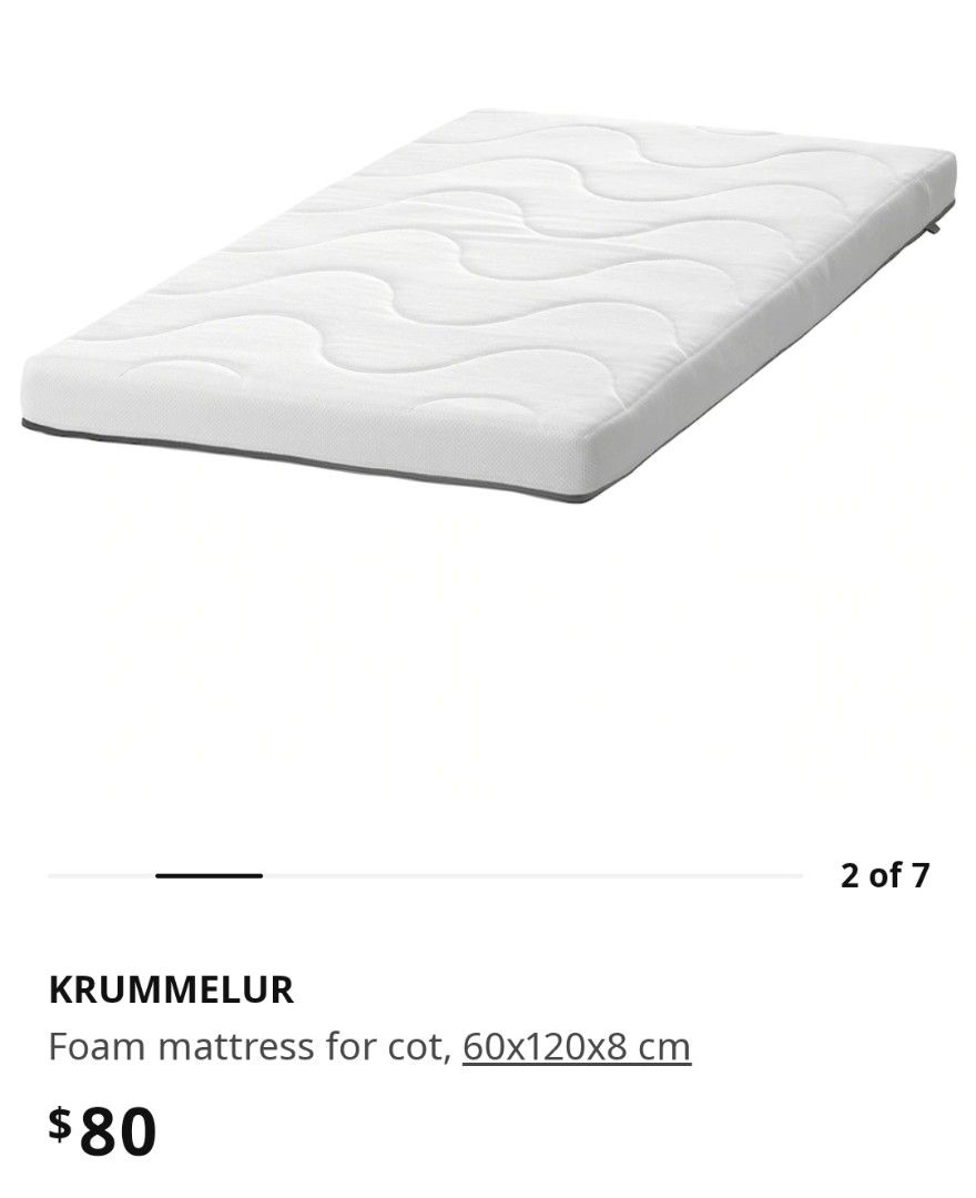 Ikea krummelur shop 60x120
