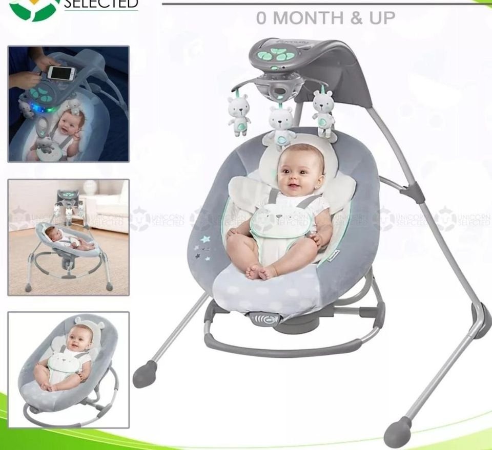 Ingenuity 2in1 Baby Swing & Rocker, Babies & Kids, Infant Playtime on Carousell