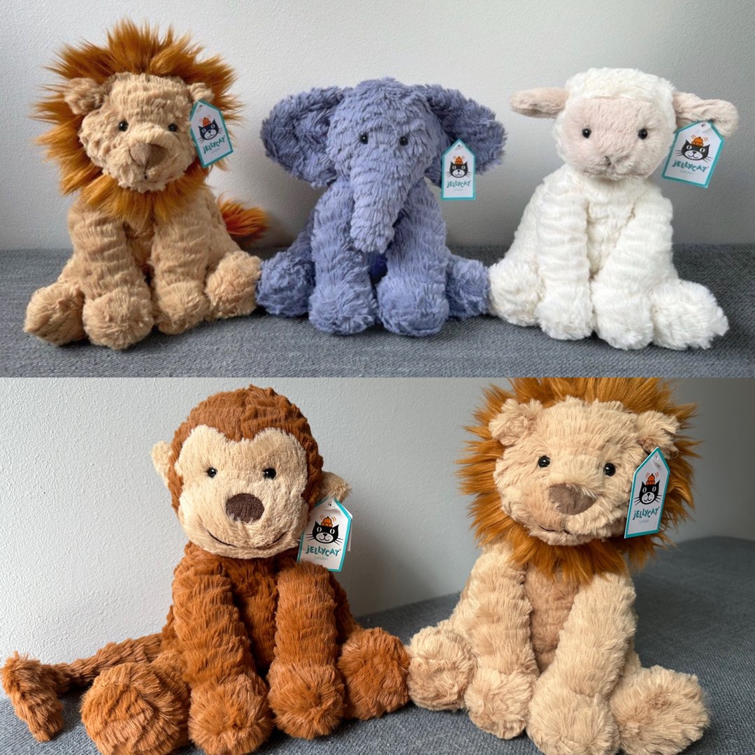 Jellycat clearance monkey fuddlewuddle