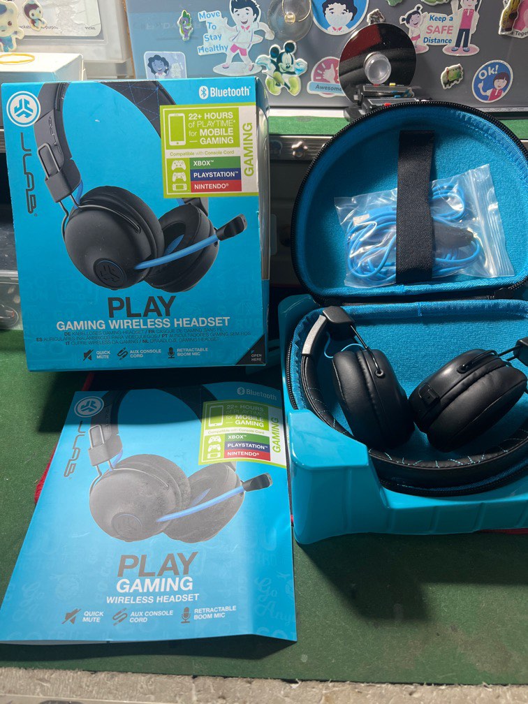 JLab Studio ANC Wireless Gaming Headset (1279), Audio, Headphones