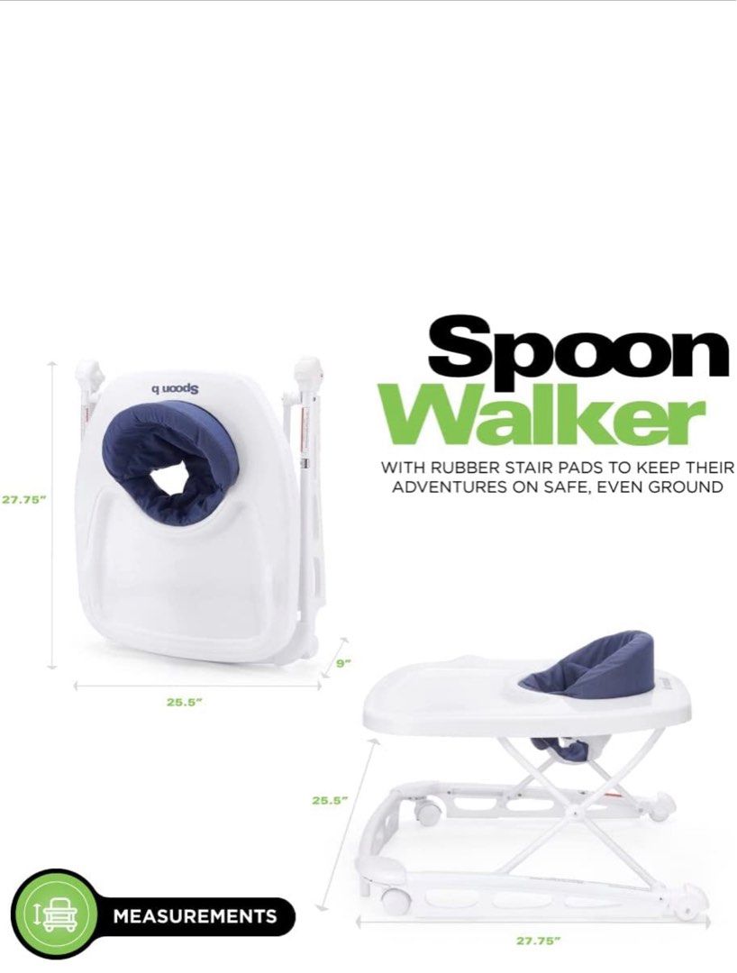 Joovy Spoon Walker Blueberry Babies Kids Infant Playtime on