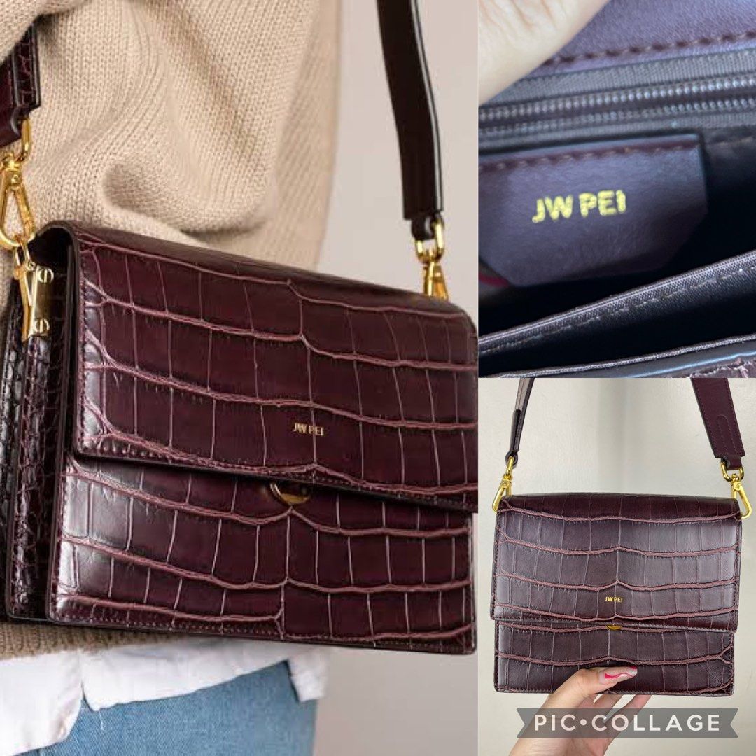 JW Pei Mini Flap in Canvas, Women's Fashion, Bags & Wallets, Cross-body Bags  on Carousell