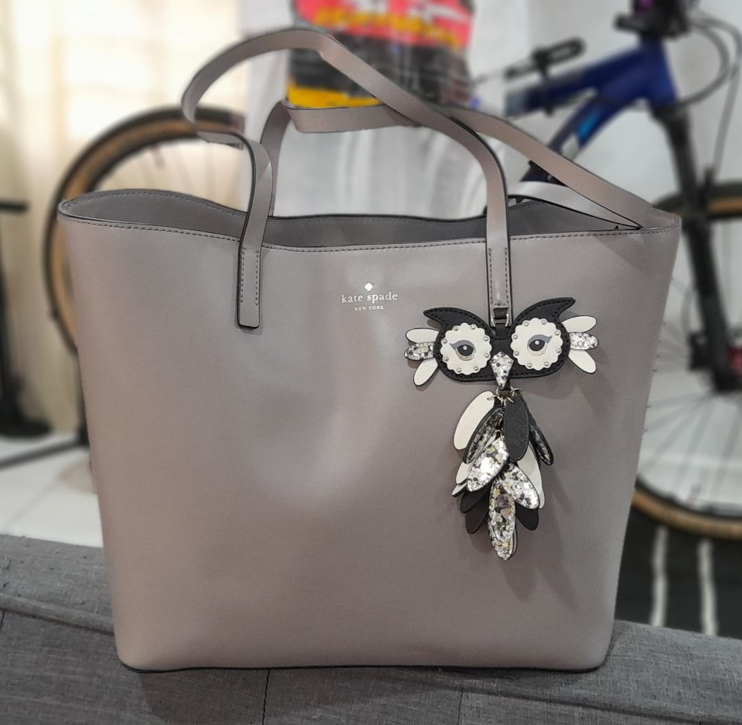 Kate Spade Owl Little Len Leather Tote Bag Luxury Bags Wallets