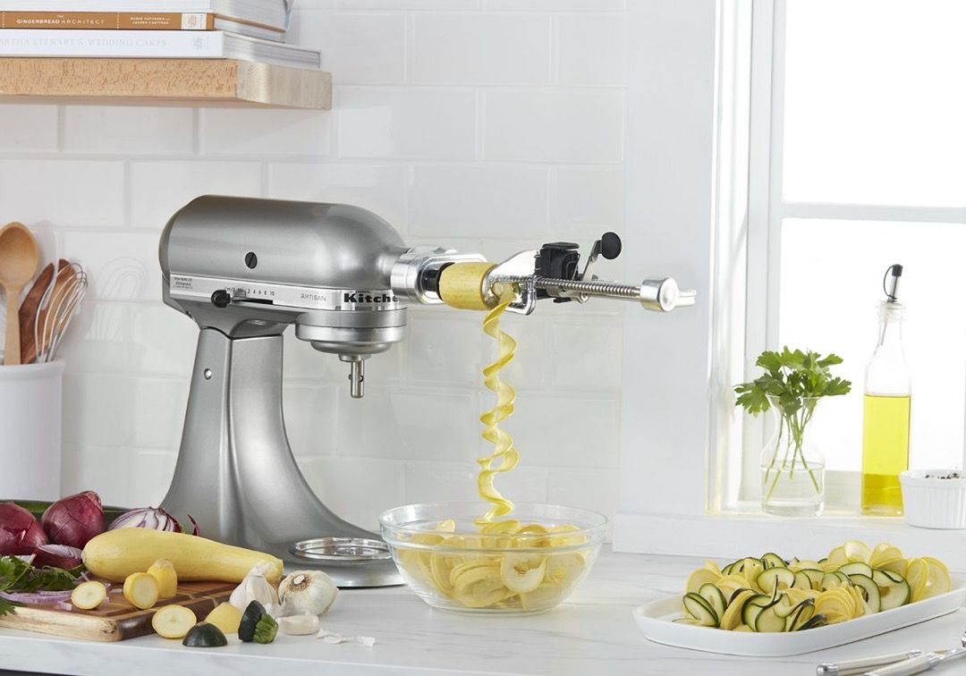 SEALED KitchenAid 7 Blade Spiralizer Stand Mixer Attachment Peel