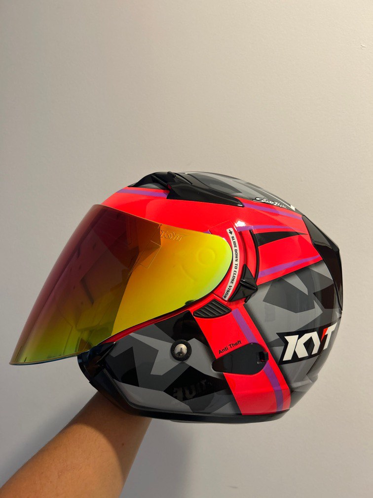 KYT helmet, Motorcycles, Motorcycle Accessories on Carousell