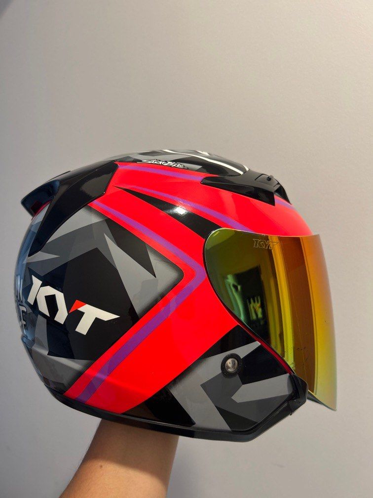 KYT helmet, Motorcycles, Motorcycle Accessories on Carousell