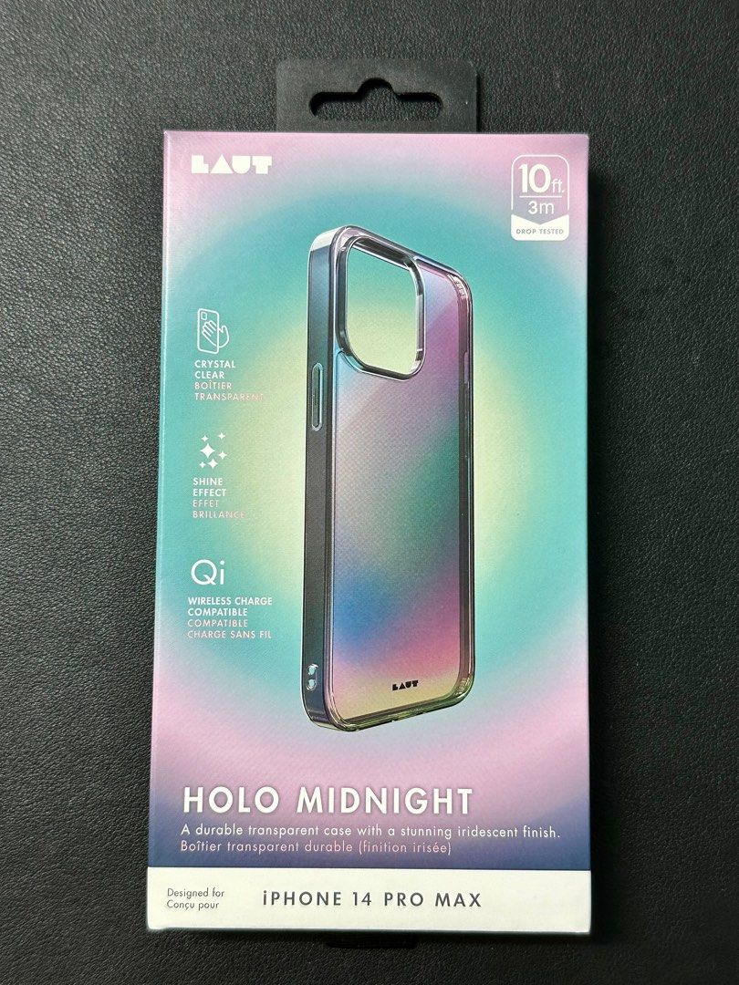 LAUT Apple iPhone 14 Pro Max Holo Case - Midnight