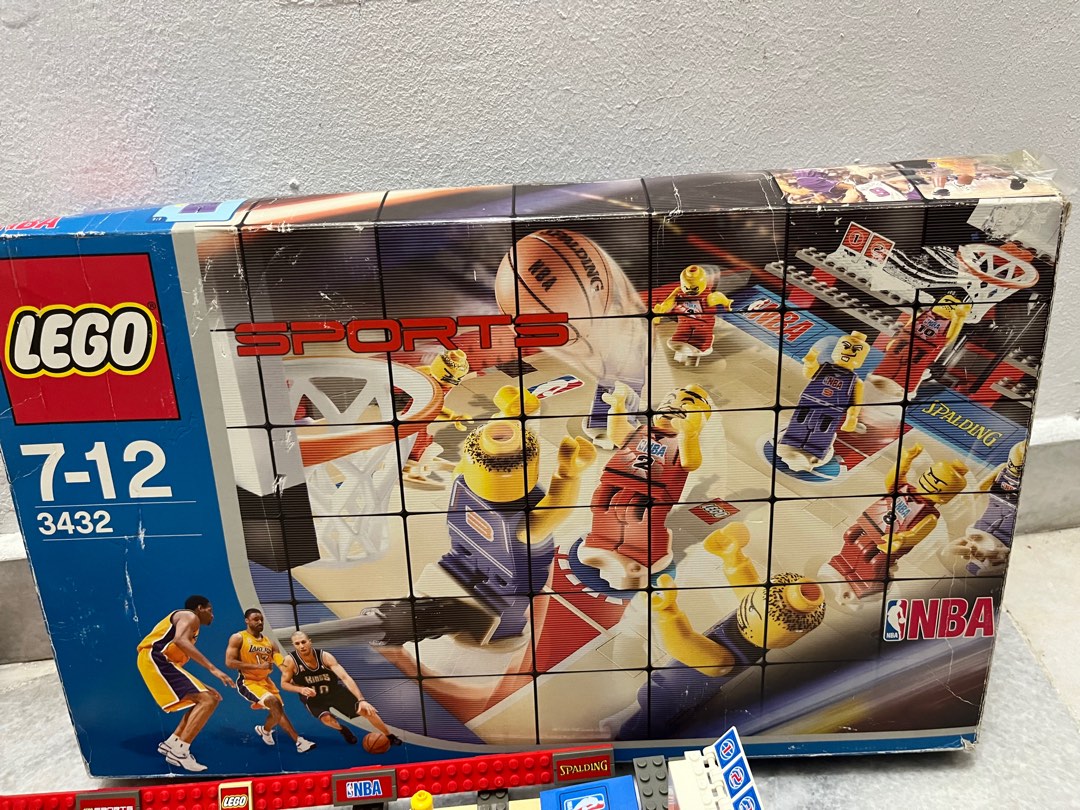 teori Excel Notesbog Vintage LEGO Sports NBA Challenge (3432), Hobbies & Toys, Toys & Games on  Carousell