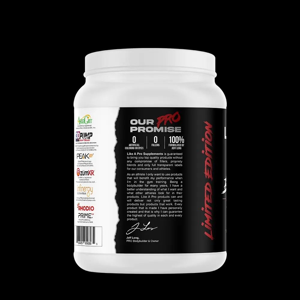 Like A Pro Behemoth ELITE PREWORKOUT POWERHOUSE (Most loaded 30