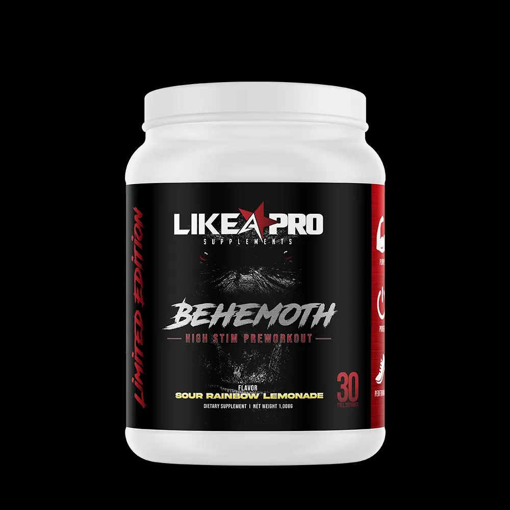 Like A Pro Behemoth ELITE PREWORKOUT POWERHOUSE (Most loaded 30