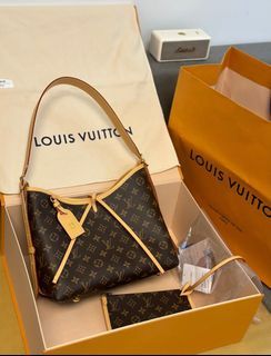 Louis Vuitton CarryAll PM Monogram in Coated Canvas with Gold-tone - US