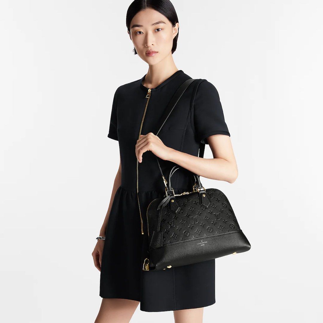 Louis Vuitton Neo Alma PM Monogram Empreinte Noir, Luxury, Bags & Wallets  on Carousell