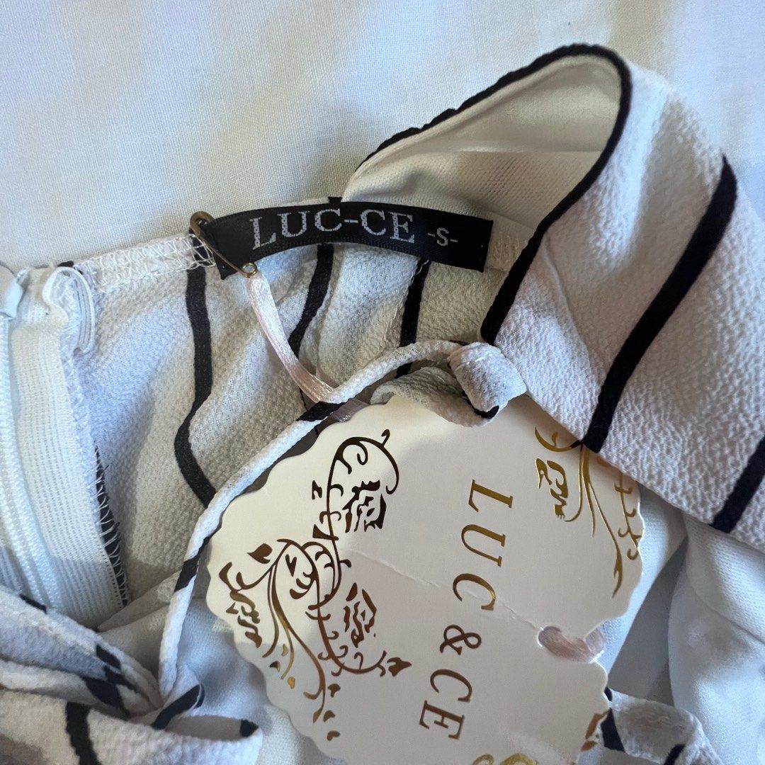 Luc-Ce Sleeveless Onesie - White (Category: Dresses) located in Imus. Submitted by adc007 (Listing ID 1223091012, Image 3). Description: 💯Original ✅ Brand New ✅ Excellent Condition ✅ W/ Tag ➡️ 350 php Brand: Luc-Ce Bust Width: 17.5 in Waist Width: 29 in Length: 45 in Message me for more pictures or for further inquiries. Would love to have my pre-loved items find a new home. Cheers!.