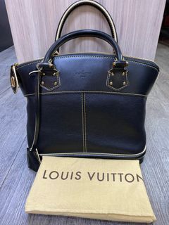 Louis Vuitton M95629 Suhali White Wrist Pouch Lockit Clutch