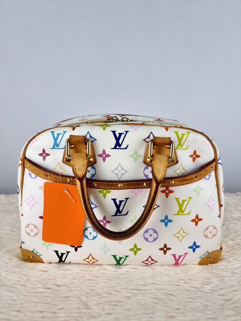 Authentic Louis Vuitton Trouville Black Monogram Multicolor Bag, Luxury,  Bags & Wallets on Carousell