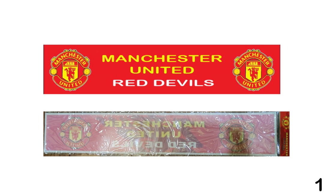 Manchester United Red Devils Car Decal (49.5×9cm), Car Accessories