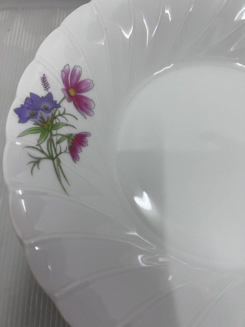 Marukei Akechi Gifu porcelain plate, Furniture & Home Living