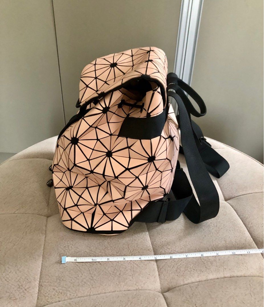 MaryKay Geometric backpack salmon pink color