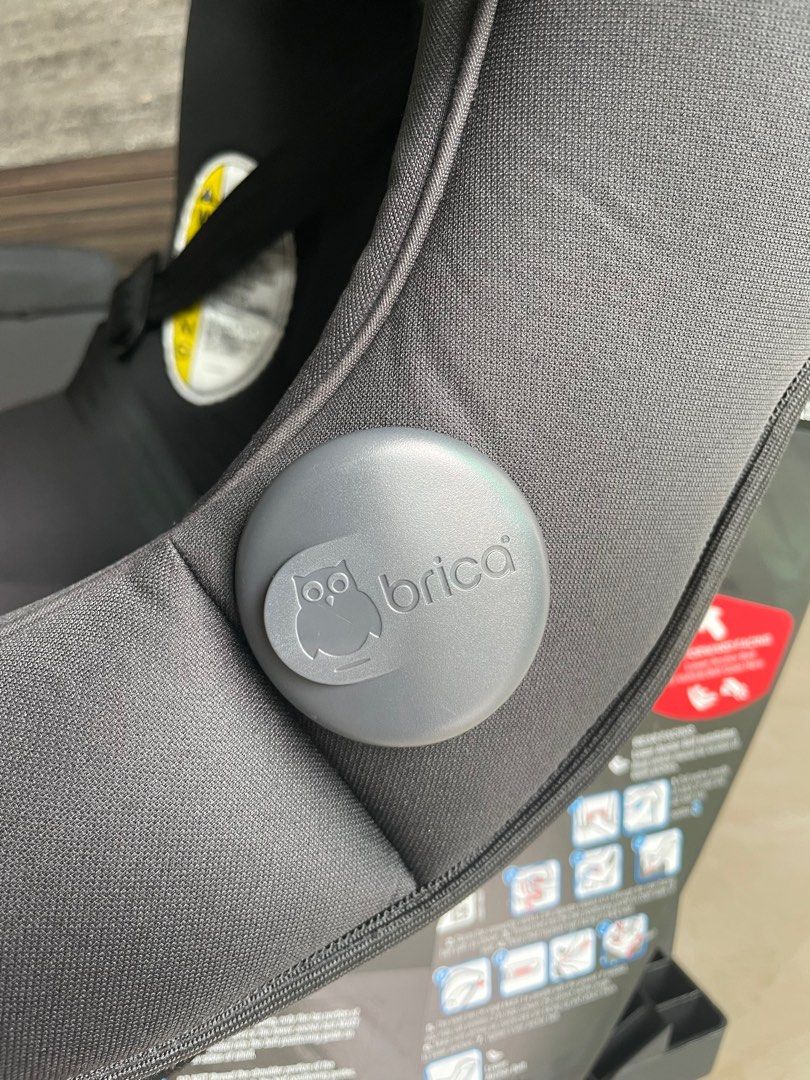 Brica car seat buckle magnets top