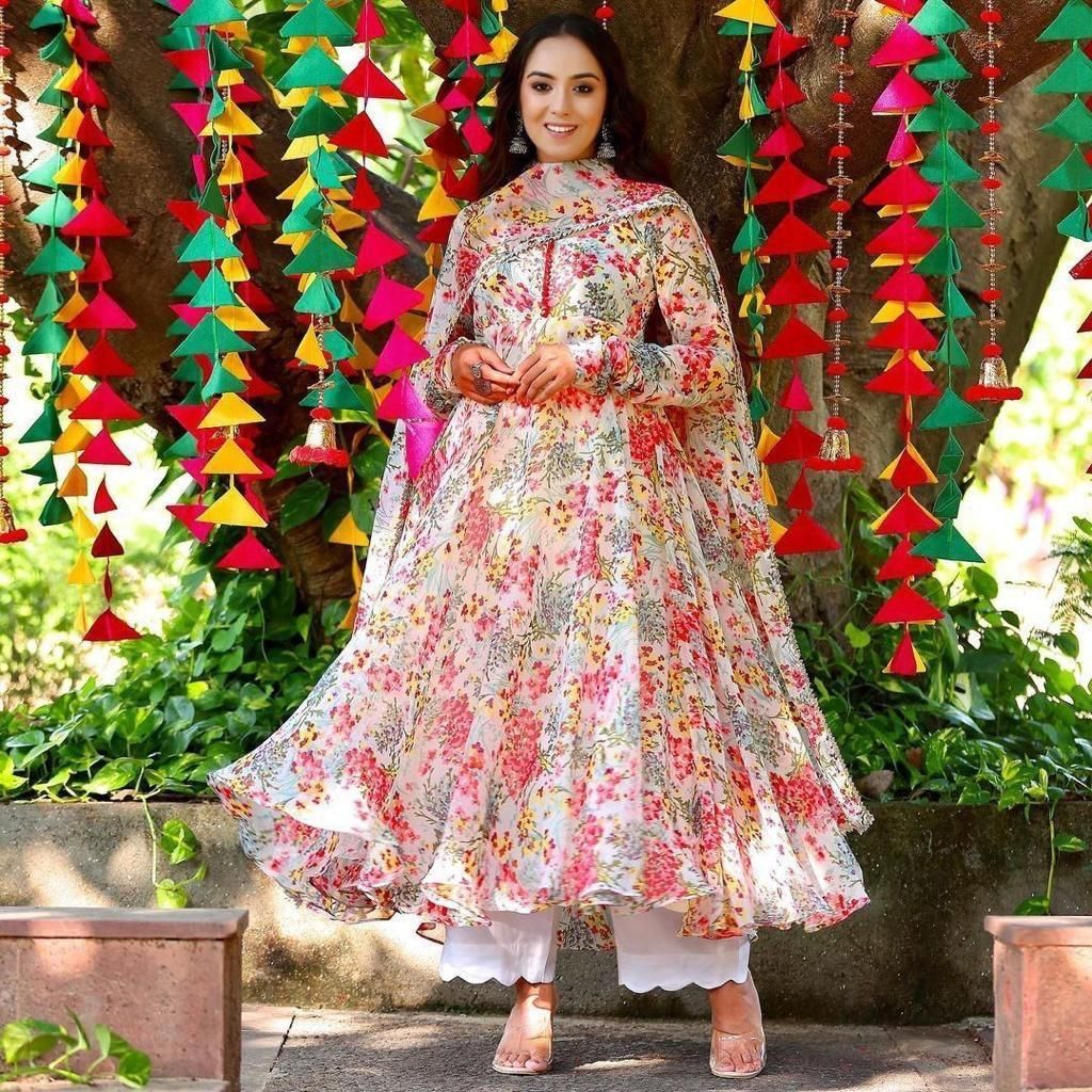 Maxi best sale anarkali dress