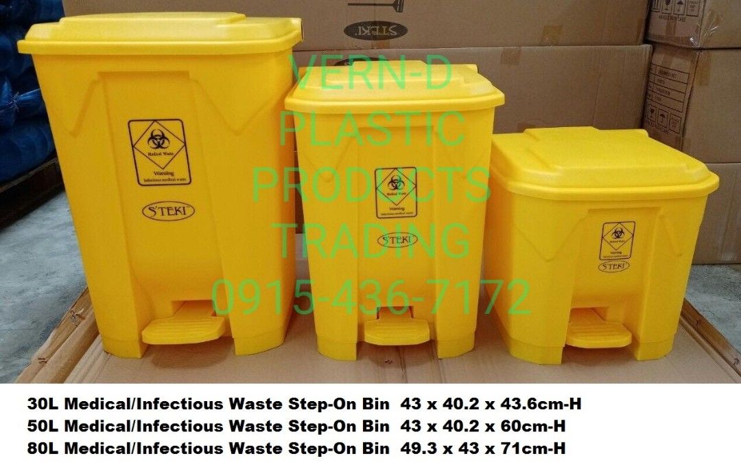 Medical Waste Bin, Commercial & Industrial, Industrial Equipment on