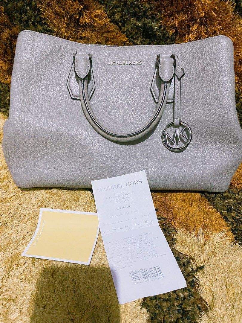 Michael Kors Camille Large Satchel, Luxury, Bags & Wallets on Carousell
