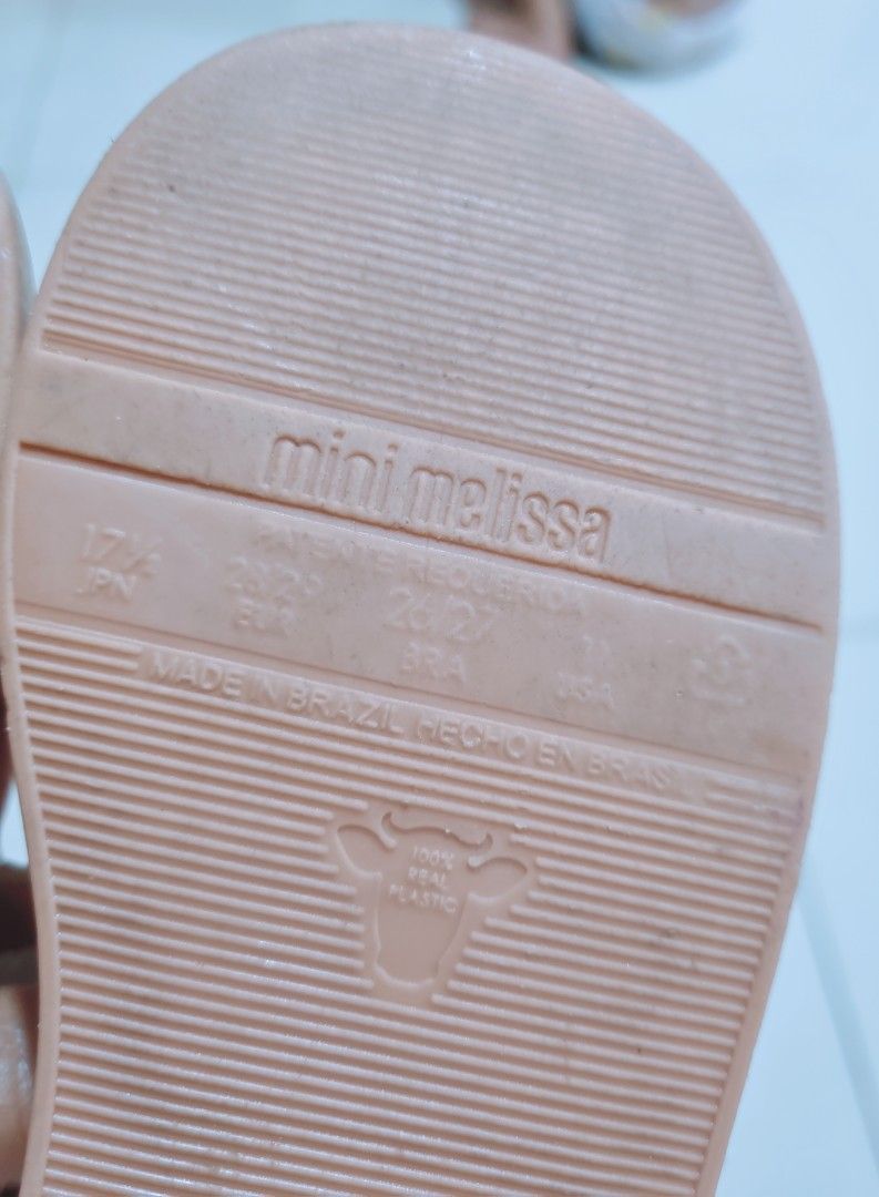 Mini Melissa US11 Eur28 29 17cm Babies Kids Babies Kids