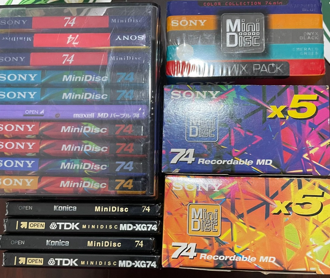 MiniDisc recordabl 74 min, Hobbies & Toys, Music & Media, CDs & DVDs on