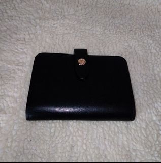 Missy's AGNES B. Black Genuine Leather Wallet