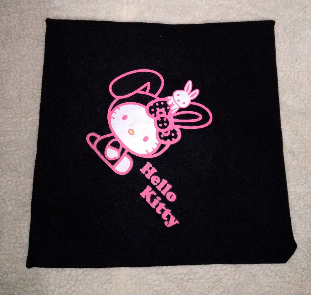 Missy's HELLO KITTY Black Wrapping Cloth|Protector for Camera or Notebook Computer (Category: Cases & Covers) located in Baguio. Submitted by missyjhen81 (Listing ID 1223038156, Image 1). Description: Welcome to Missyjhen81 The Second Chance Shop! We sell pre-owned clothes, bags, wallets, toys, accessories and more. We take great care in selecting the items we sell to ensure that they are of good quality. We believe that buying second-hand is not