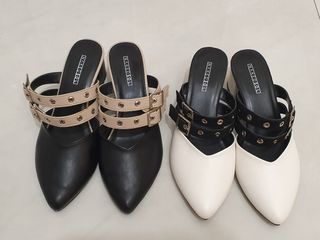 Nakedsol selena heels sz 37 (2pairs)