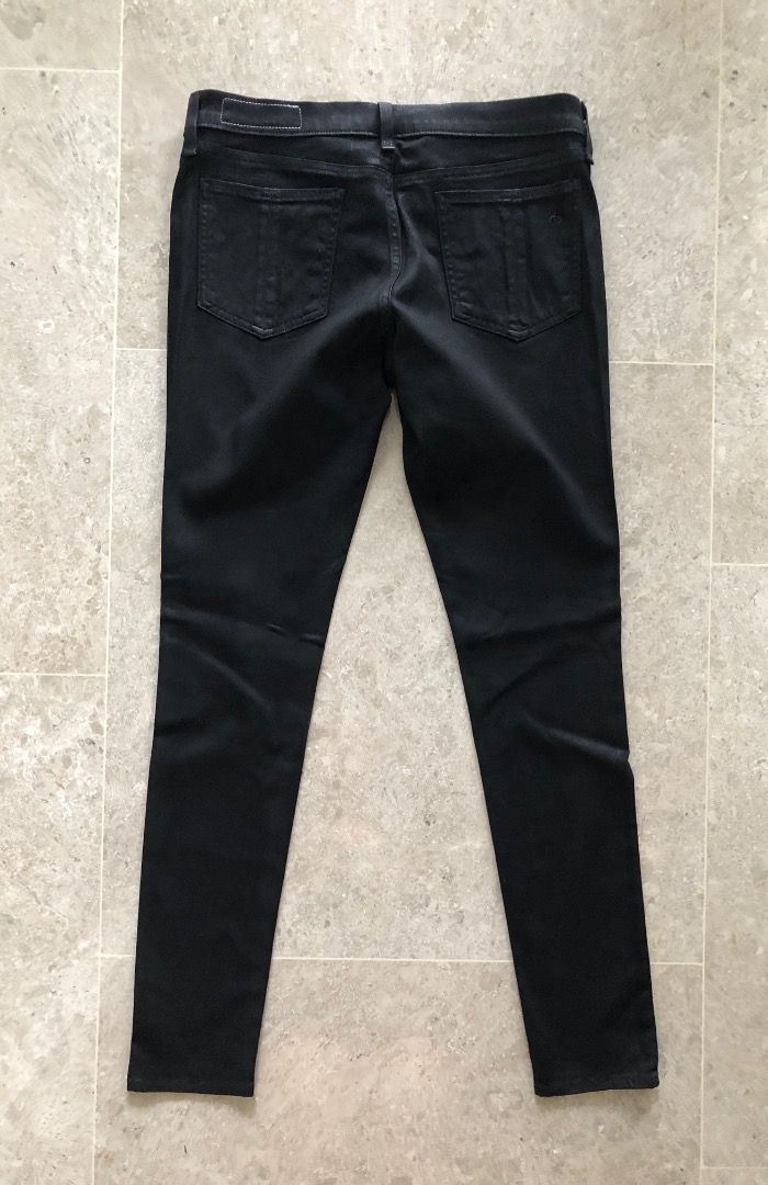 Rag and bone clearance coated black jeans