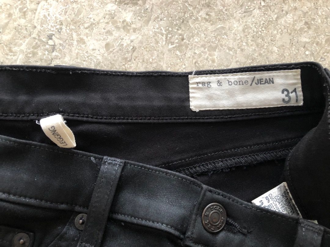 Rag & bone coated jeans store